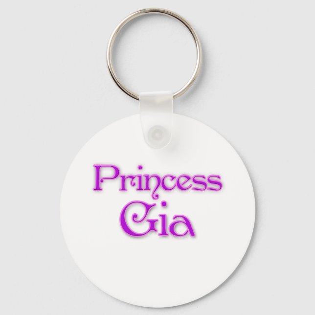 Princess Gia Keychain (Front)