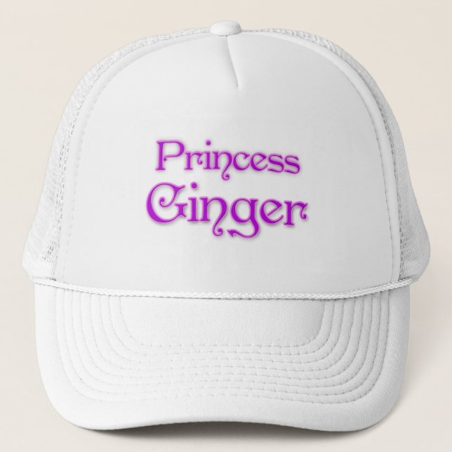 Princess Ginger Trucker Hat (Front)