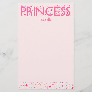 Princess Girl stationery