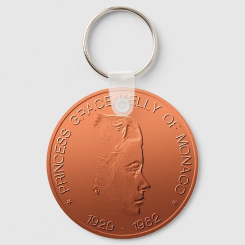 Princess Grace Kelly of Monaco design copp07 Keychain