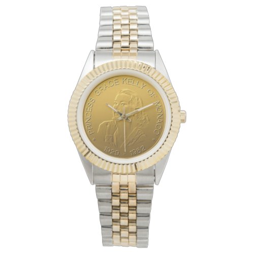 Princess Grace Kelly of Monaco design gold01 Watch