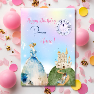 Princess Happy Birthday Greeting Card