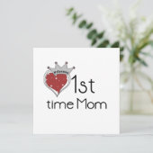 Princess Heart 1st Time Mom Gifts (Standing Front)