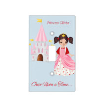 Princess Heart and Castle Light Switch Cover