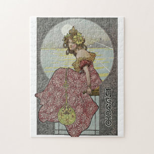 Princess Hyacinth by Alphonse Mucha Jigsaw Puzzle