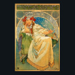 Princess Hyacinth by Alphonse Mucha Poster<br><div class="desc">Princess Hyacinth by Alphonse Mucha - Vintage Art - Art Nouveau</div>