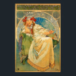Princess Hyacinth by Alphonse Mucha Poster<br><div class="desc">Princess Hyacinth by Alphonse Mucha - Vintage Art - Art Nouveau</div>