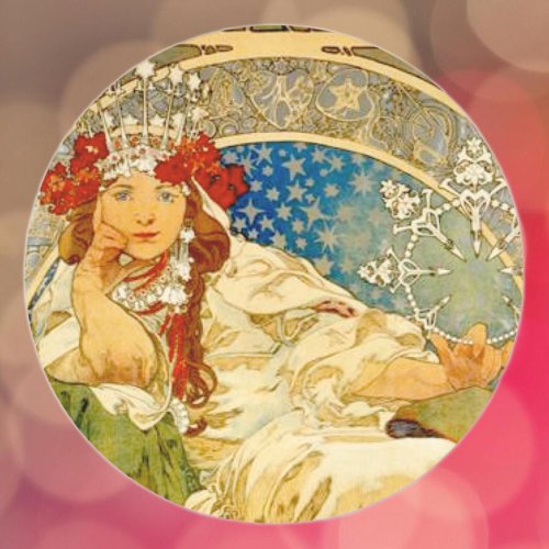 Princess Hyacinth  Classic Round Sticker