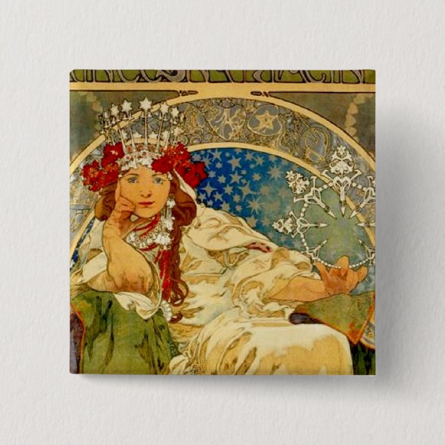 Princess Hyacinth  Pinback Button (Front)
