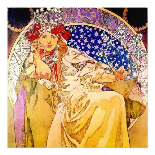 Princess Hyacinth Poster by Alphonse Mucha