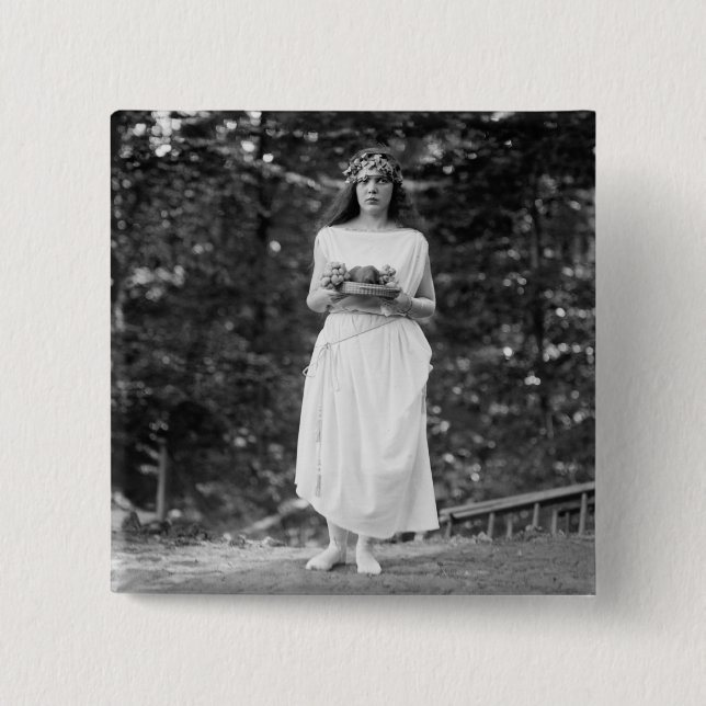 Princess Ida Cantacuzene: 1922 Pinback Button (Front)