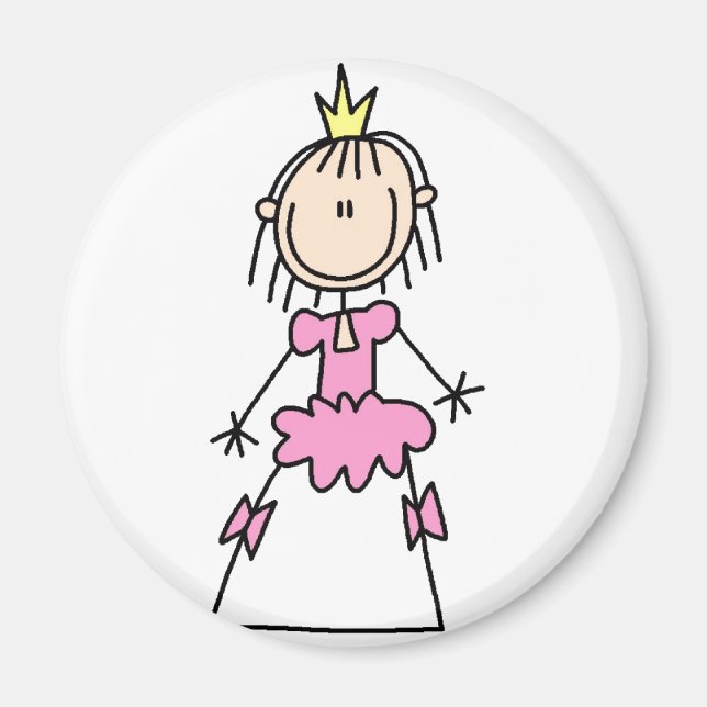 Princess In Ball Gown Magnet (Front)