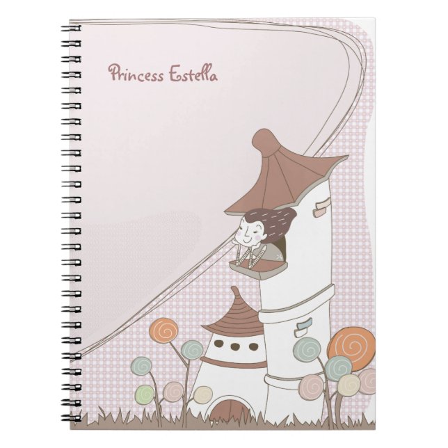 Princess in Castle Notebook (Front)