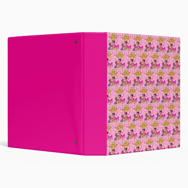 Princess in Pink  3 Ring Binder (Background)