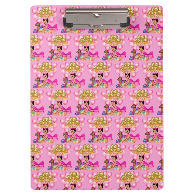 Princess in Pink  Clipboard (Front)