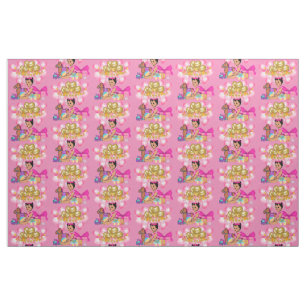 Princess in Pink Fabric