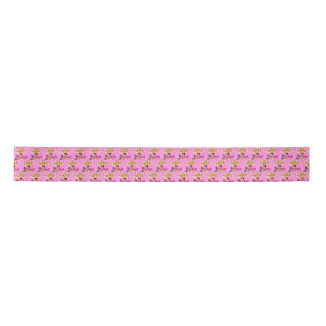 Princess in Pink  Satin Ribbon (Front)