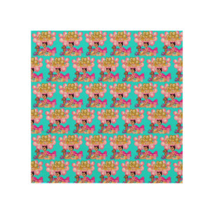 Princess in Pink Wood Wall Art