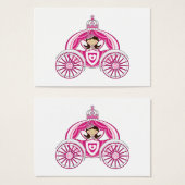Princess in Royal Carriage Bookmark (Front & Back)