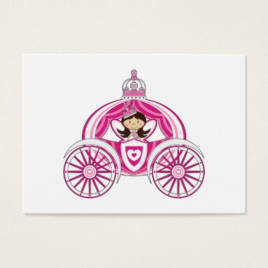 Princess in Royal Carriage Bookmark (Front)