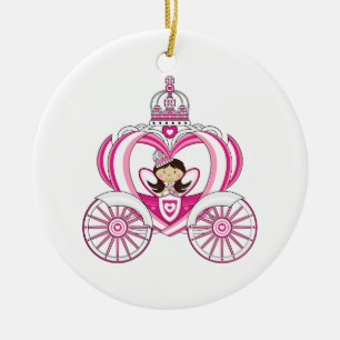 Princess in Royal Carriage Ornament
