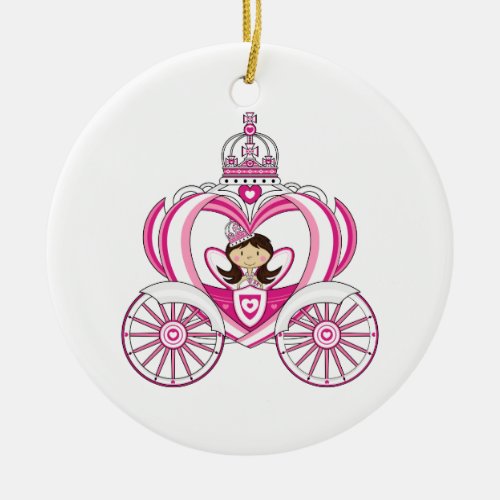 Princess in Royal Carriage Ornament