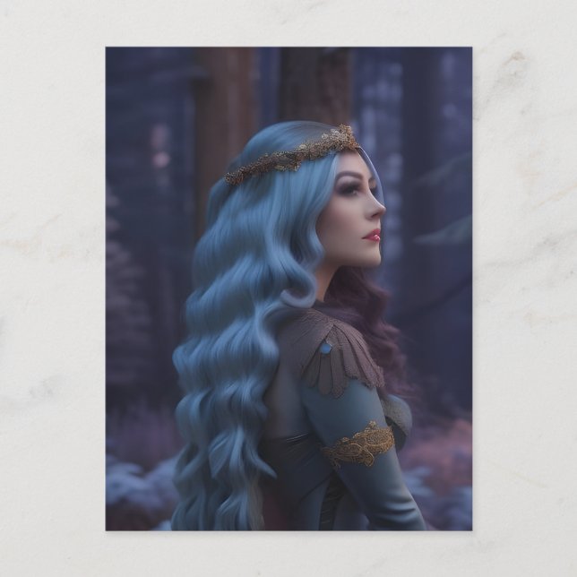 Princess in the Forest Postcard (Front)