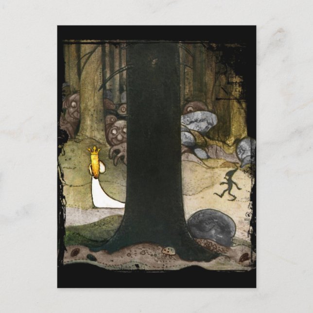 Princess in the Woods Postcard (Front)