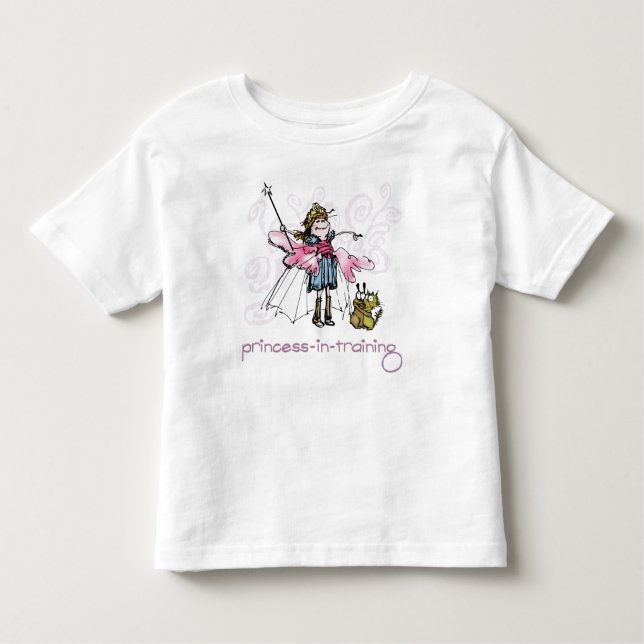 Princess-in-training Toddler T-shirt (Front)