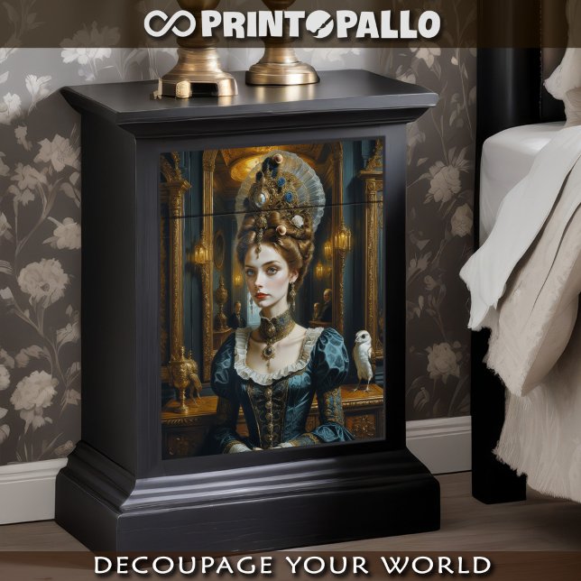 Princess in Victorian age  Tissue Paper (Creator Uploaded)