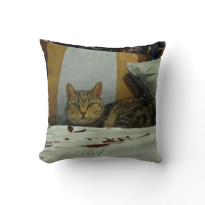 Princess Indigo Throw Pillow