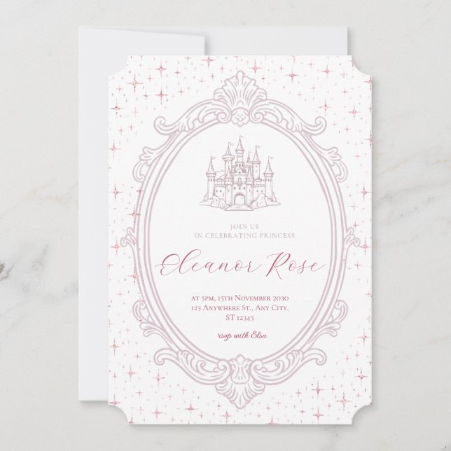 Princess Invitation (Front)