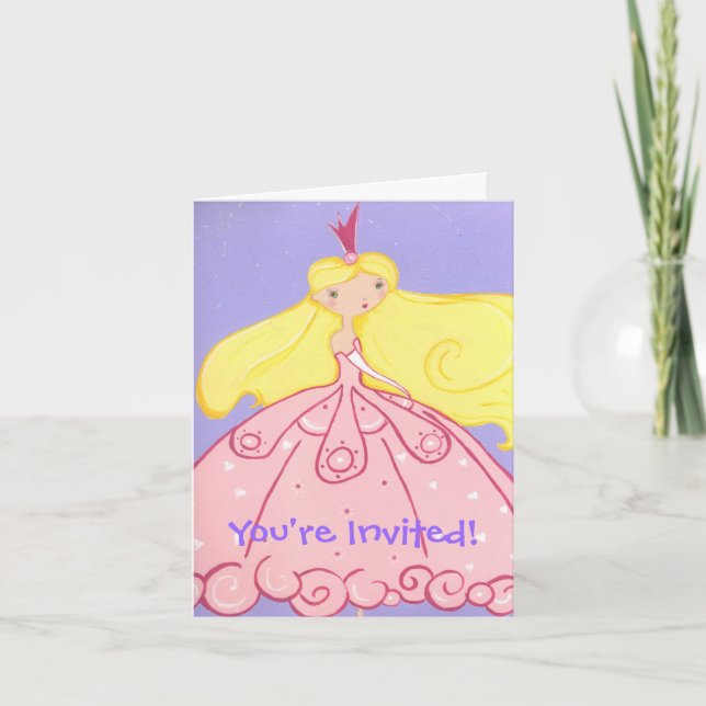 Princess Invitation (Front)