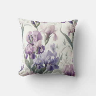 Princess Iris Throw Pillow