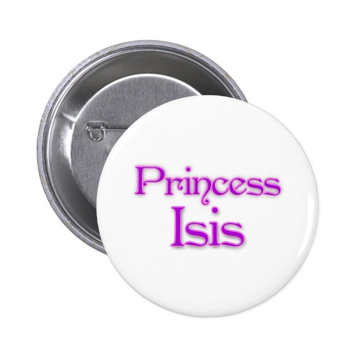 Princess Isis Buttons