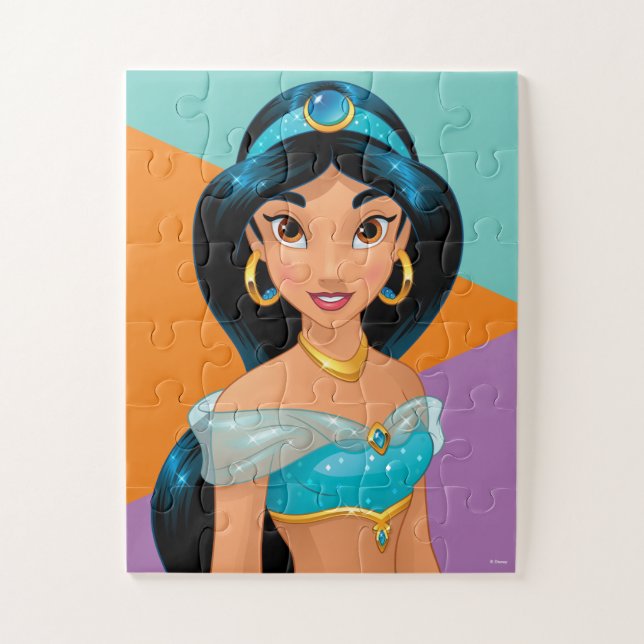 Princess Jasmine Closeup Jigsaw Puzzle (Vertical)