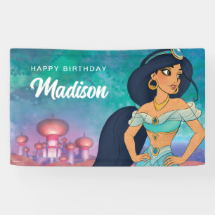 Princess Jasmine Enchanted Birthday Banner