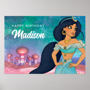 Princess Jasmine Enchanted Birthday Poster