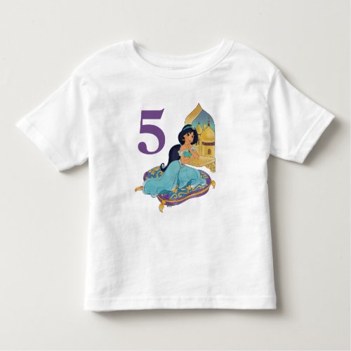 Princess Jasmine Enchanted Birthday Toddler T_shirt