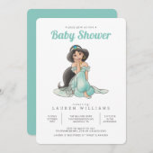 Princess Jasmine | Girl Baby Shower Invitation (Front/Back)