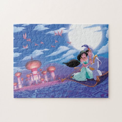 Princess Jasmine  Prince Ali _ Magic Carpet Ride Jigsaw Puzzle