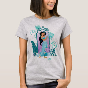 Men's Women's All Sizes High Quality Graphic Shirt Princess Jasmine Aladdin T-Shirt