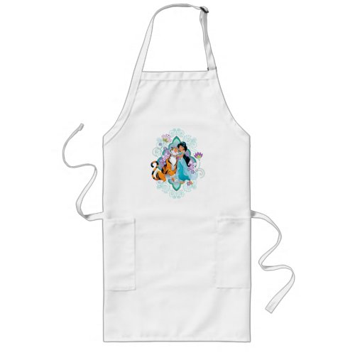 Princess Jasmine  Rajah Floral Long Apron