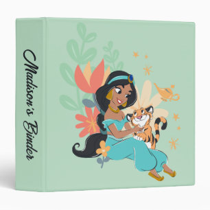 Princess Jasmine & Rajah - Magical Moments 3 Ring Binder
