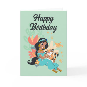 Princess Jasmine & Rajah - Magical Moments Card
