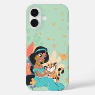 Princess Jasmine & Rajah - Magical Moments iPhone 16 Case