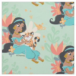 Princess Jasmine & Rajah - Magical Moments Fabric