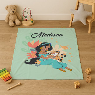 Princess Jasmine & Rajah - Magical Moments Fleece Blanket