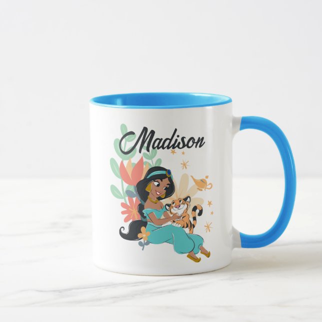 Princess Jasmine & Rajah - Magical Moments Mug (Right)