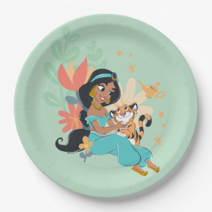 Princess Jasmine & Rajah - Magical Moments Paper Plates